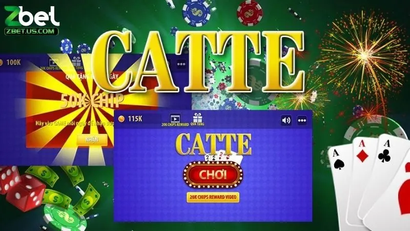 hướng dẫn chơi bài Catte